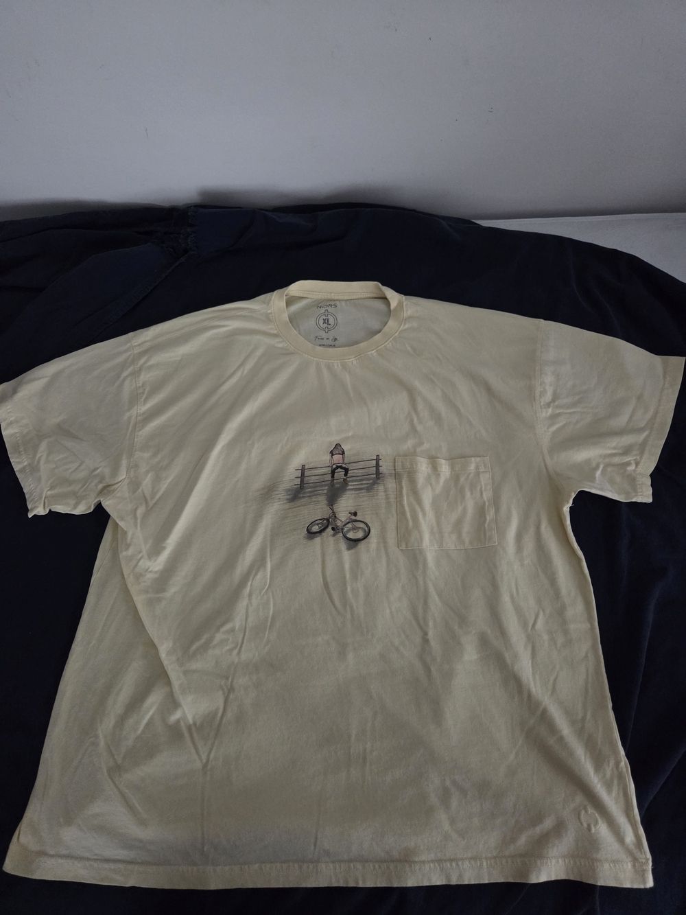Nors Bike Abstract Graphic Shirt